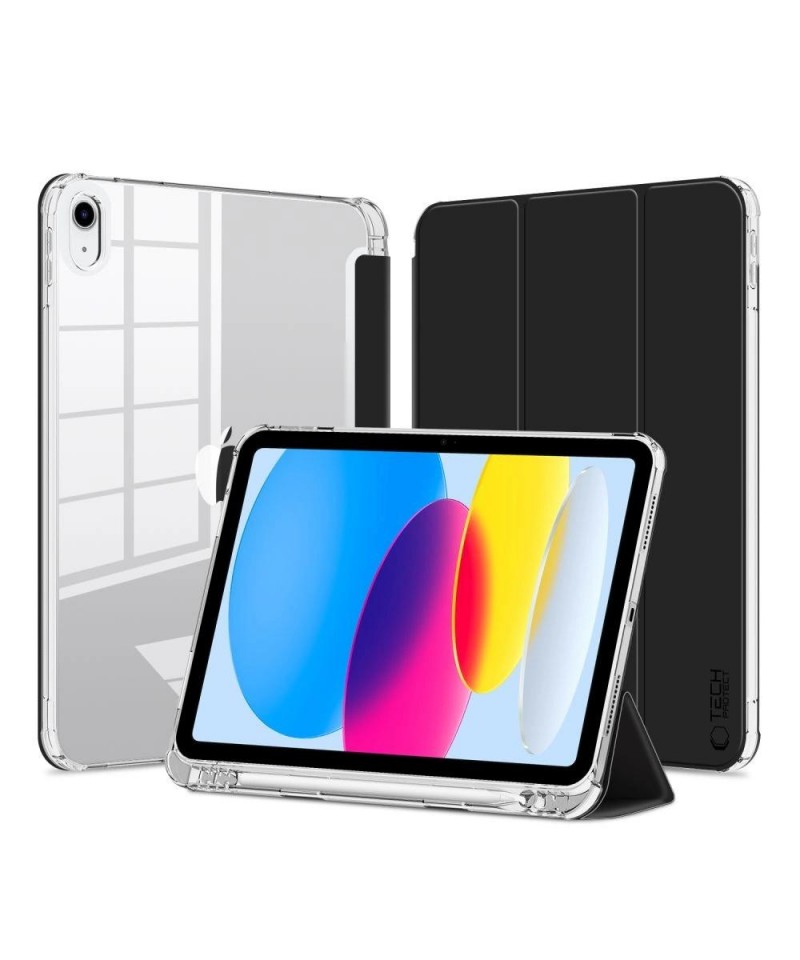 Tech-Protect SC Pen Hybrid Case for iPad 10.9" 2022 - Black