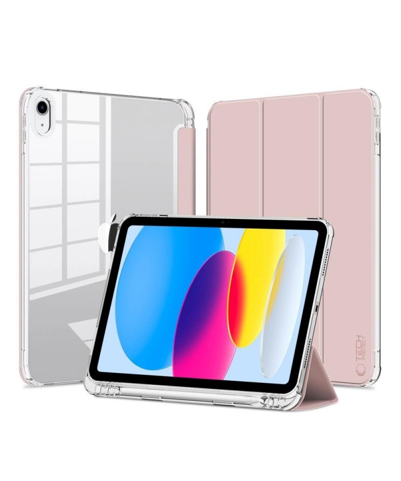 Tech-Protect SC Pen Hybrid Case for iPad 10.9" 2022 - Pink