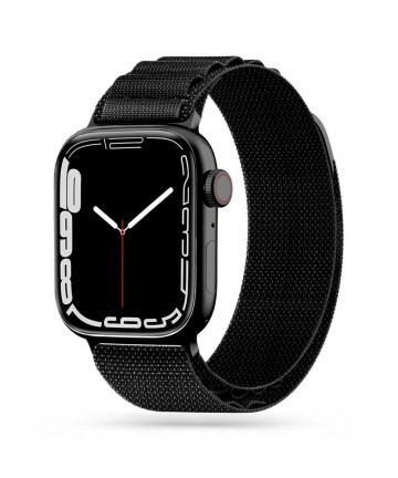 Tech-Protect Nylon Pro Strap for Apple Watch 4 / 5 / 6 / 7 / 8 / 9 / SE / Ultra 1 / 2 (42/44/45/49 mm) - Black