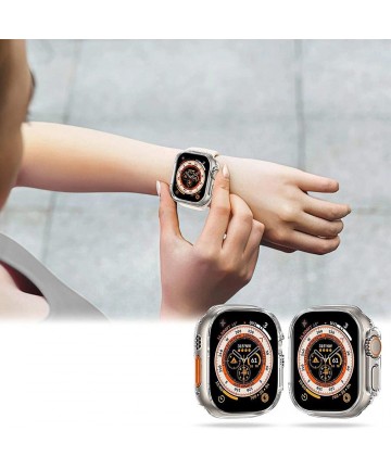 Tech-Protect Defense360 Case for Apple Watch Ultra 1/2 (49mm) - Clear