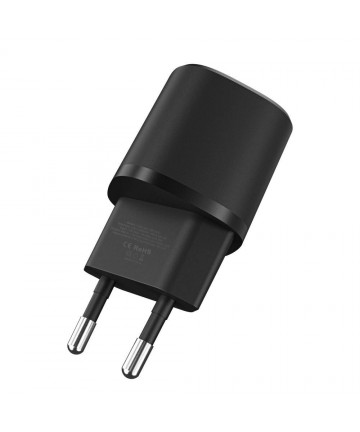 Tech-Protect C20W charger mini USB-C PD 20W / USB-A QC 3.0 - black