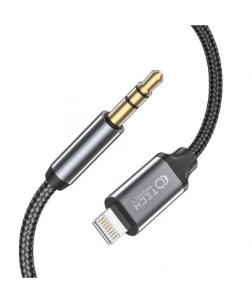 Tech-Protect UltraBoost audio Lightning / mini jack 3.5mm cable 1m - black