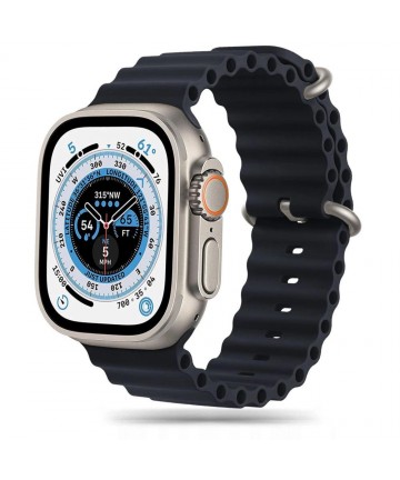 Tech-Protect IconBand Pro Strap for Apple Watch 4 / 5 / 6 / 7 / 8 / 9 / SE / Ultra 1 / 2 (42/44/45/49 mm) - Black