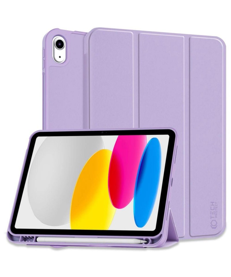 Tech-Protect SC Pen Case for iPad 10.9" 2022 - Purple