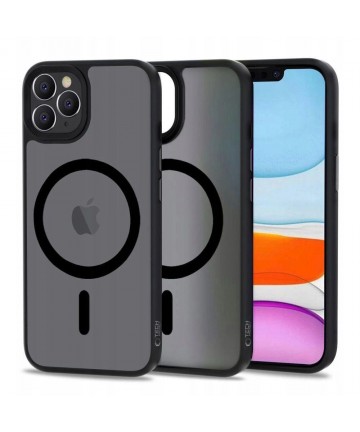 Tech-Protect MagMat MagSafe iPhone 11 Pro Case - Matte Black