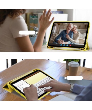 Tech-Protect SC Pen Case for iPad 10.9" 2022 - Yellow