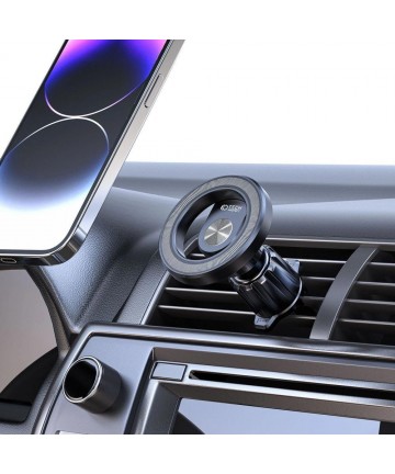 Tech-Protect N53 Car Phone Holder with MagSafe for Air Vent - Black