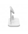 Tech-Protect QI15W-A22 MagSafe inductive charger with 3in1 MagSafe stand for smartphone / Apple Watch / AirPods - white