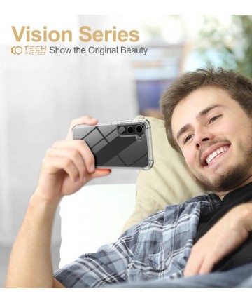 Tech-Protect Kevlar Case for Samsung Galaxy S23+ - Transparent