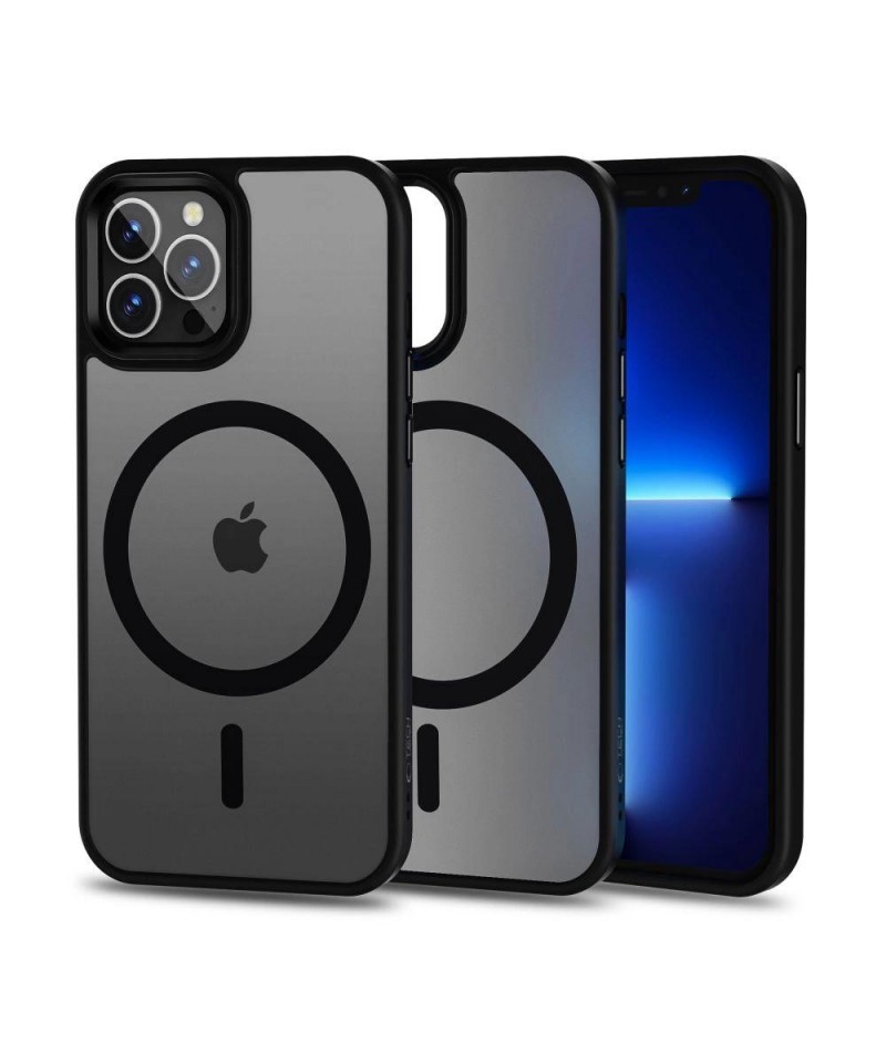Tech-Protect MagMat MagSafe Case for iPhone 12 Pro Max - Matte Black