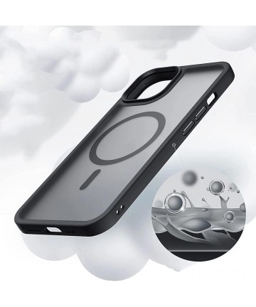 Tech-Protect MagMat MagSafe Case for iPhone 12 Pro Max - Matte Black