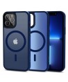 Tech-Protect MagMat MagSafe Case for iPhone 12 / 12 Pro - Matte Navy Blue