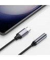 Tech-Protect UltraBoost USB-C / 3.5mm mini jack adapter - black