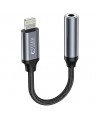 Tech-Protect UltraBoost Lightning / 3.5mm mini jack adapter - black