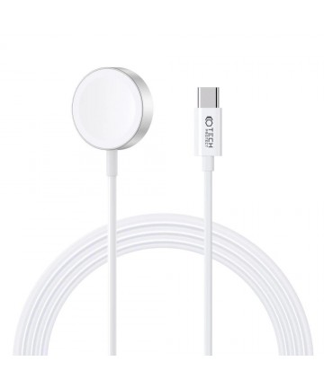 Tech-Protect UltraBoost Magnetic Inductive Charger with USB-C Connector for Apple Watch 1.2m - White