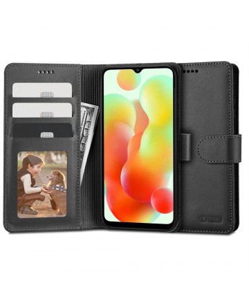 Tech-Protect Wallet case for Xiaomi Redmi 12C - black