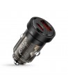 Tech-Protect CC30W Car Charger USB-C PD 30W / USB-A QC 3.0 - Black