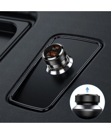 Tech-Protect CC30W Car Charger USB-C PD 30W / USB-A QC 3.0 - Black