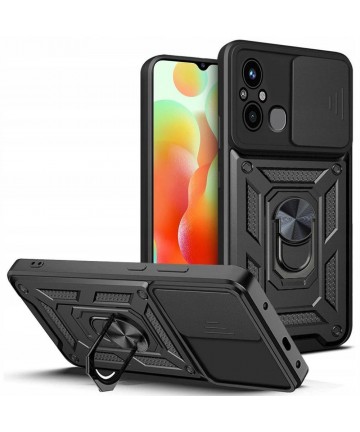 Tech-Protect CamShield Pro Case for Xiaomi Redmi 12C - Black