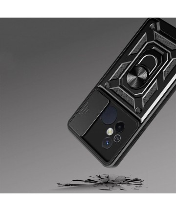 Tech-Protect CamShield Pro Case for Xiaomi Redmi 12C - Black