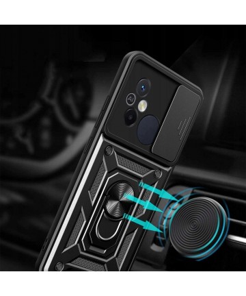 Tech-Protect CamShield Pro Case for Xiaomi Redmi 12C - Black