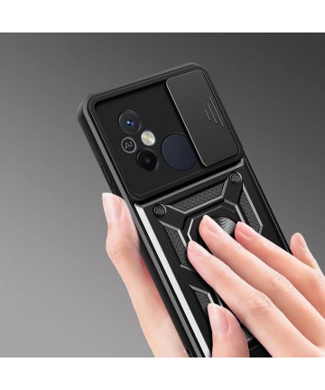 Tech-Protect CamShield Pro Case for Xiaomi Redmi 12C - Black