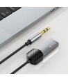 Tech-Protect UltraBoost audio adapter mini jack 3.5mm (male) / Bluetooth - gray