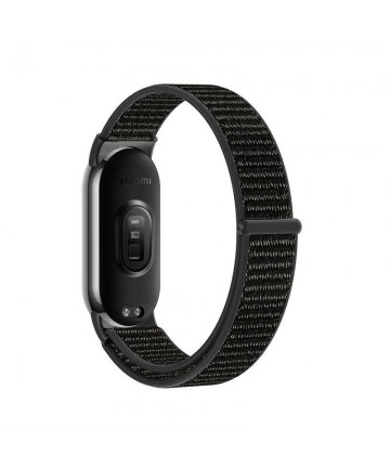 Tech-Protect Nylon Strap for Xiaomi Smart Band 8 / 8 NFC - Black