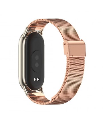 Tech-Protect MilaneseBand Strap for Xiaomi Smart Band 8 / 8 NFC - Pink