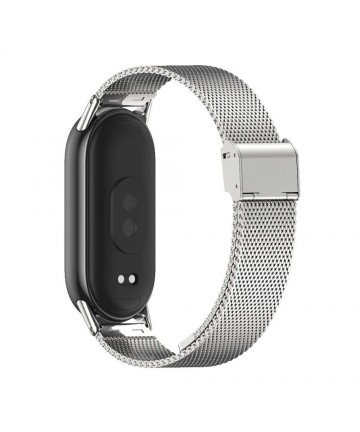 Tech-Protect MilaneseBand Strap for Xiaomi Smart Band 8 / 8 NFC - Silver