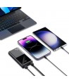 Powerbank Tech-Protect PB13 20000mAh 22.5W 2x USB-A / USB-C / Lightning with USB-C / USB-A cable - gray