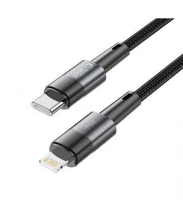 Tech-Protect UltraBoost Lightning / USB-C PD 20W 3A 2m cable - gray
