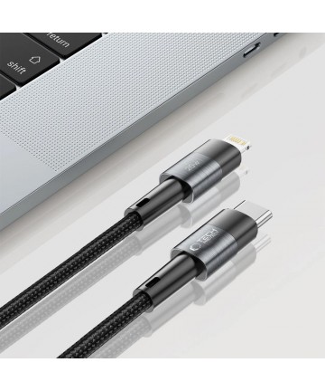 Tech-Protect UltraBoost Lightning / USB-C PD 20W 3A 2m cable - gray