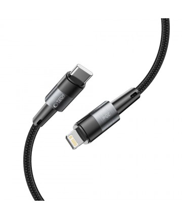 Tech-Protect UltraBoost Lightning / USB-C PD 20W 3A 2m cable - gray
