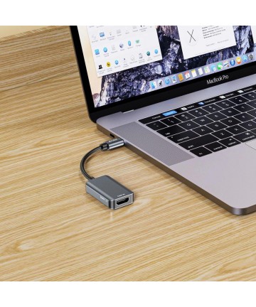 Tech-Protect UltraBoost USB-C (Male) / HDMI (Female) 4K 60Hz Adapter - Black