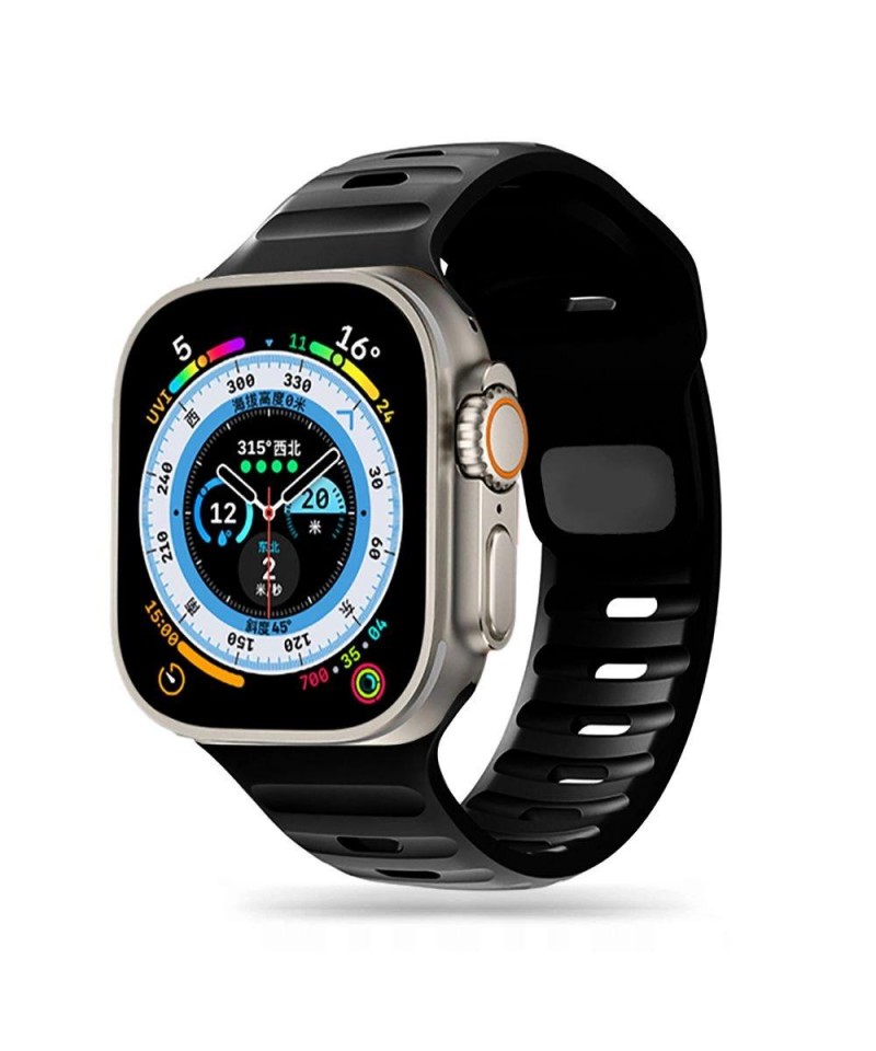 Tech-Protect IconBand Line for Apple Watch 4 / 5 / 6 / 7 / 8 / 9 / SE / Ultra 1 / 2 (42/44/45/49 mm) - black