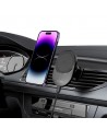 Tech-Protect MM15W-V1 Car Phone Holder with MagSafe 15W Inductive Charger for Air Vent - Black