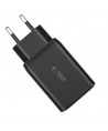 Tech-Protect C65W charger 2x USB-C PD 65W / USB-A QC 3.0 - black
