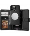 Tech-Protect Wallet MagSafe case for iPhone 12 / 12 Pro - black