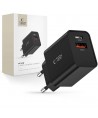 Tech-Protect NC30W Charger USB-C PD 30W / USB-A QC 3.0 - Black
