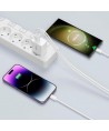Tech-Protect NC30W Charger USB-C PD 30W / USB-A QC 3.0 - Black