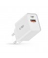 Tech-Protect NC30W USB-C PD 30W / USB-A QC 3.0 charger - white