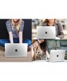 Tech-Protect SmartShell Case for MacBook Air 15" M2 / M3 / 2023-2024 - Transparent