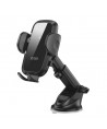 Tech-Protect CM15W-V1 Car Phone Holder with 15W Inductive Charger for Cockpit/Air Vent - Black