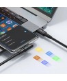 Tech-Protect UltraBoost L USB-C / USB-C 60W 6A Cable 1m - Gray
