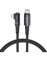 Tech-Protect UltraBoost L Cable Lightning (angled) / USB-C (straight) PD 20W 3A 1m - gray