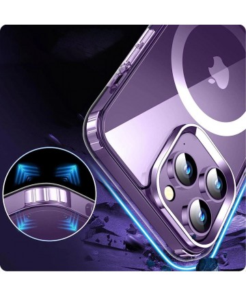 Tech-Protect FlexAir Hybrid MagSafe iPhone 15 Case - Clear