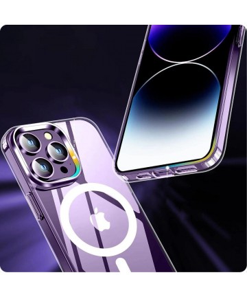 Tech-Protect FlexAir Hybrid MagSafe Case for iPhone 15 Pro Max - Clear