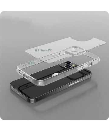 Tech-Protect FlexAir Hybrid iPhone 15 Case - Clear