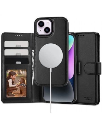 Tech-Protect Wallet MagSafe case for iPhone 15 - black